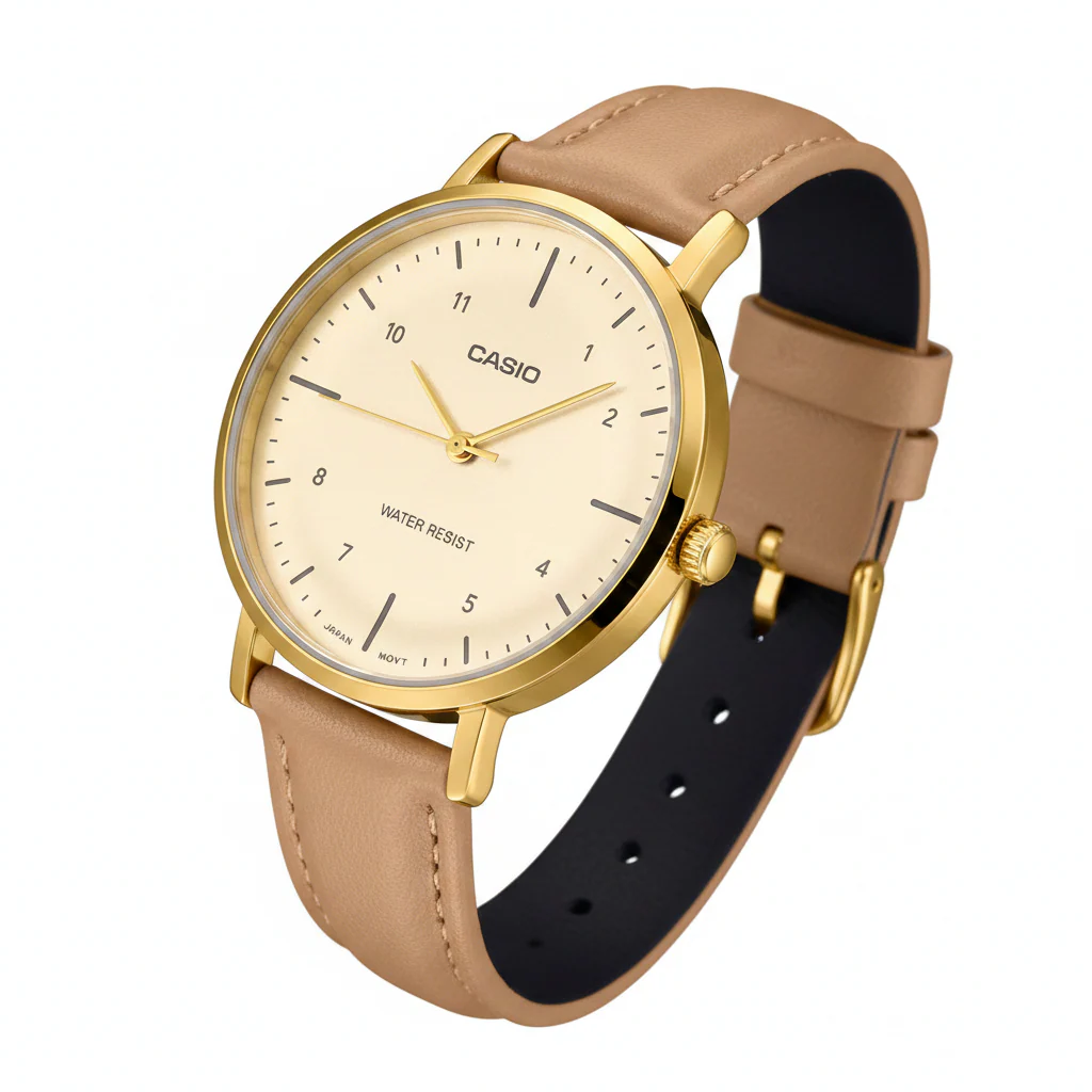 RELOJ PARA MUJER CASIO LTP-VT03GL-4BDF - CAFE - Image 3