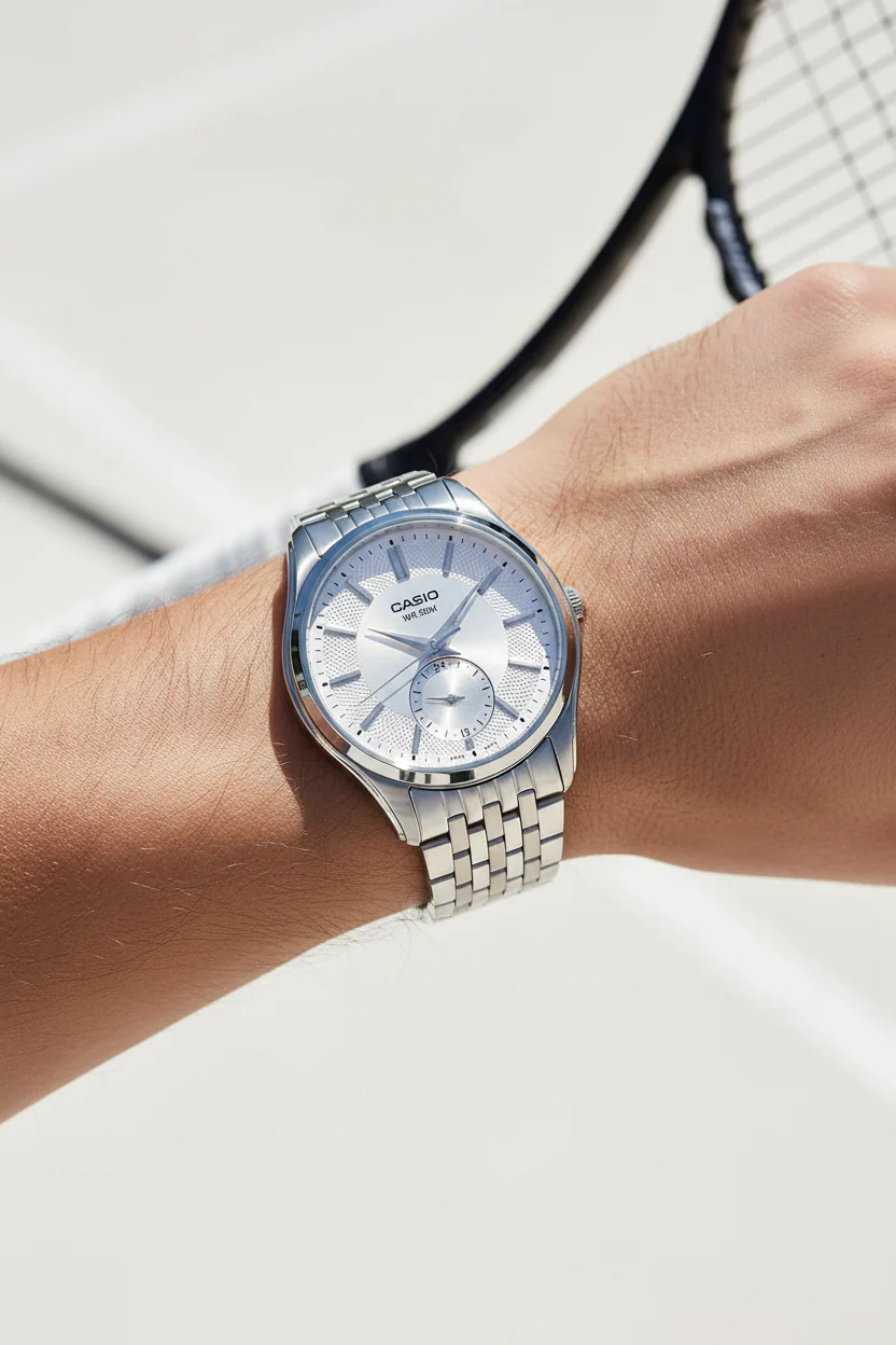 RELOJ PARA HOMBRE CASIO MTP-B315D-7AVDF  - BLANCO - Image 5