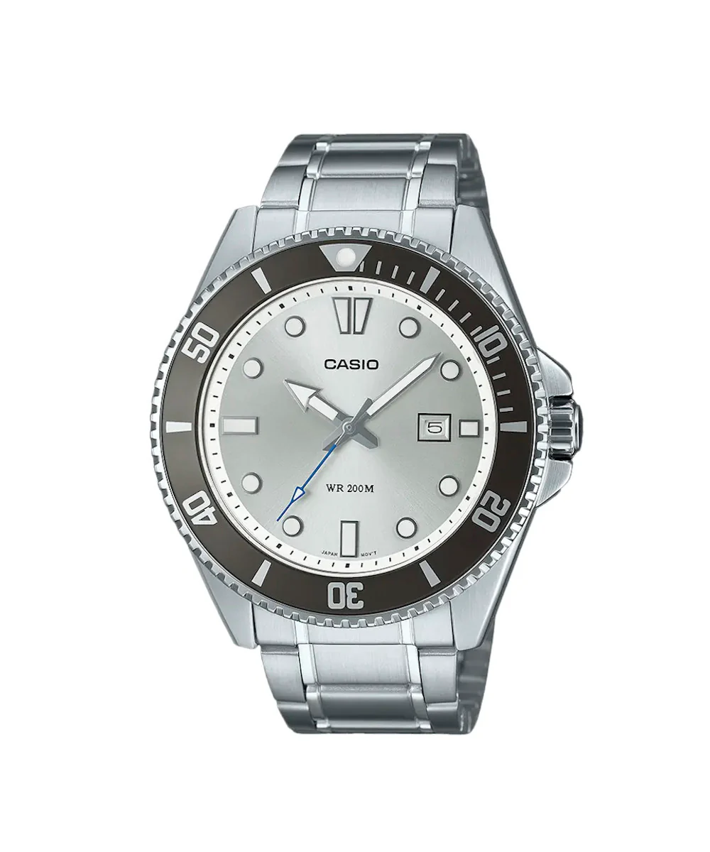 RELOJ PARA HOMBRE CASIO MARLIN MDV-107D-7AVDF -BLANCO