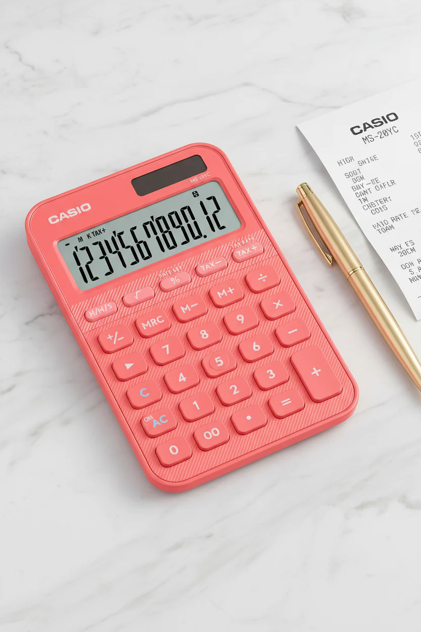 CALCULADORA CASIO MS-20YC-CL-W-DP - Image 6
