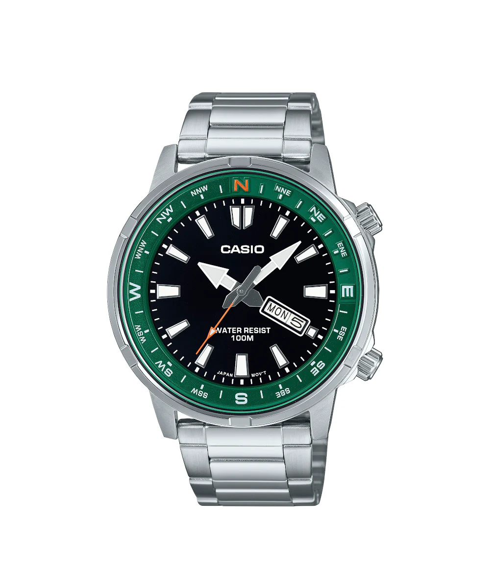 RELOJ PARA HOMBRE CASIO MTD-130D-1A3VDF -NEGRO