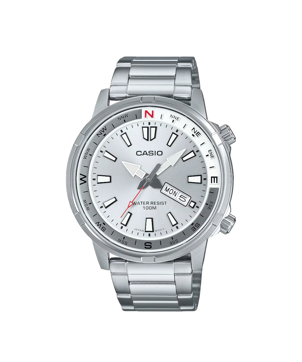 RELOJ PARA HOMBRE CASIO MTD-130D-7AVDF -BLANCO