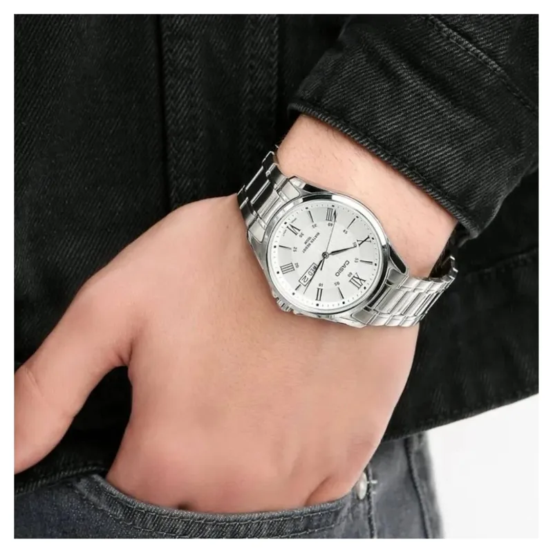 RELOJ PARA HOMBRE CASIO MTP-1384D-7AVDF -BLANCO - Image 2