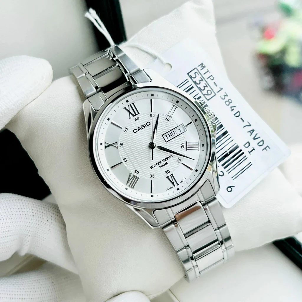 RELOJ PARA HOMBRE CASIO MTP-1384D-7AVDF -BLANCO - Image 4