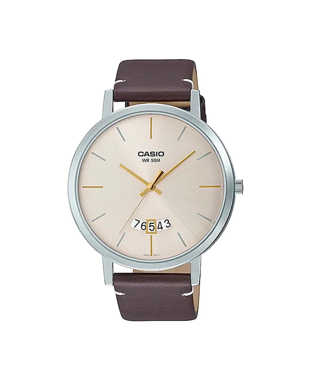 RELOJ PARA HOMBRE CASIO MTP-B100L-9EVDF -CAFÉ