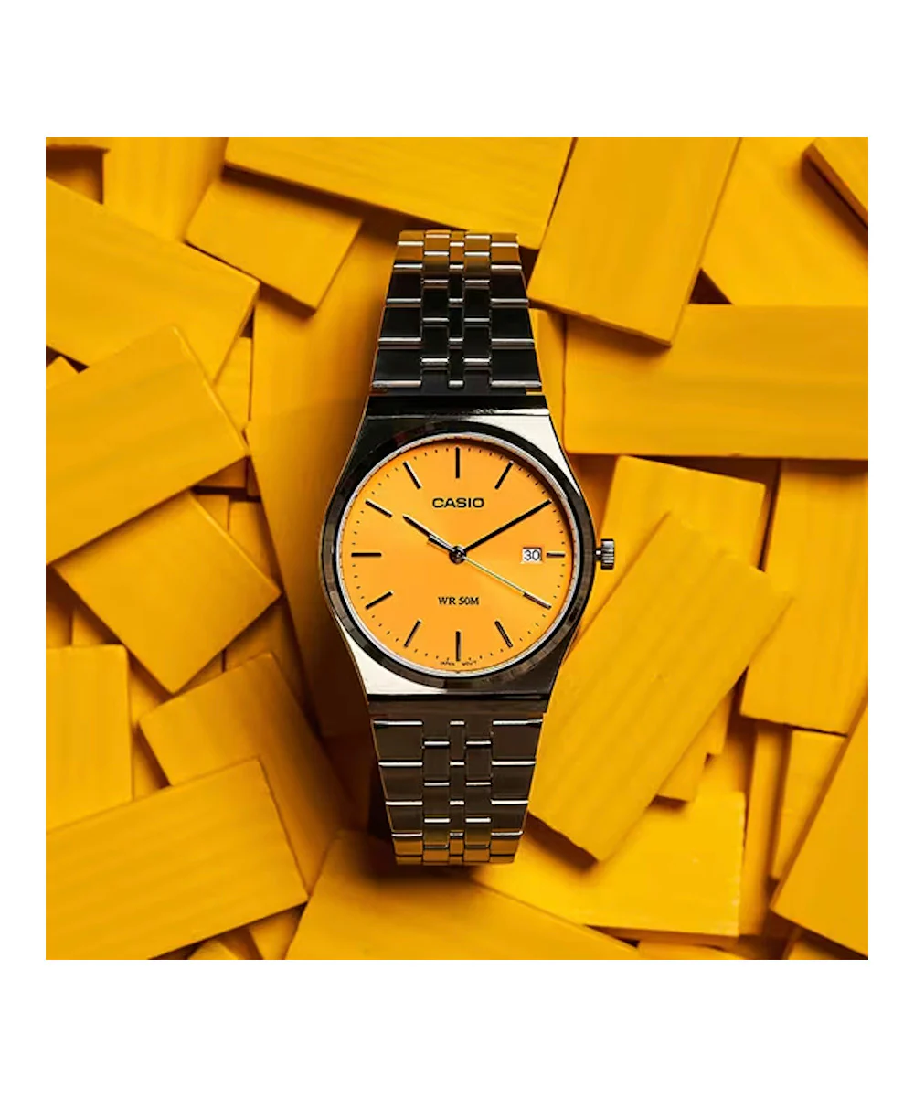 RELOJ PARA HOMBRE CASIO MTP-B145D-9AVDF -AMARILLO - Image 2