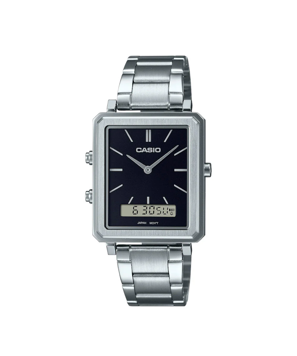 RELOJ PARA HOMBRE CASIO MTP-B205D-1EDF -NEGRO