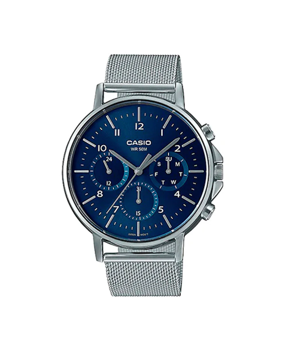 RELOJ PARA HOMBRE CASIO MTP-E321M-2AVDF -AZUL