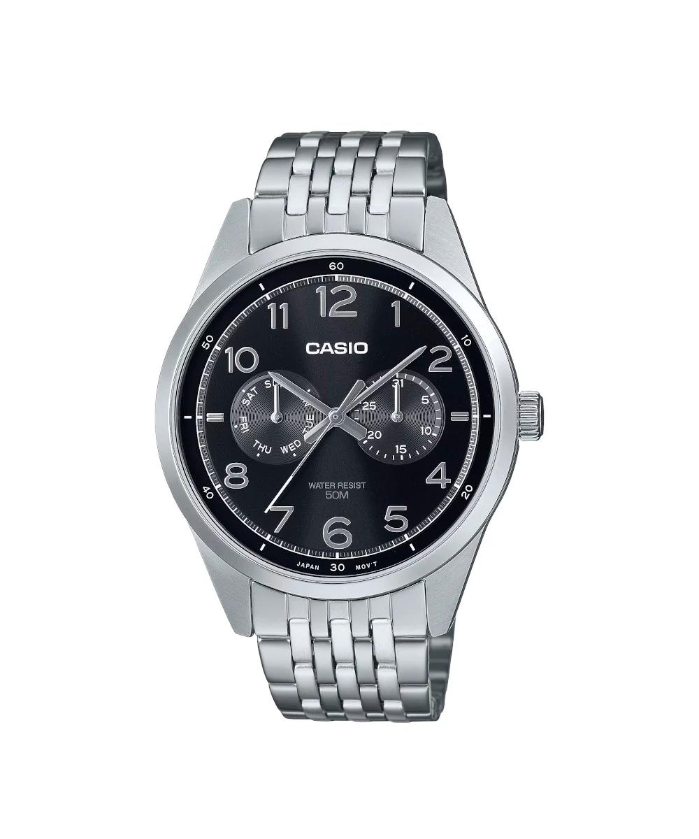 RELOJ PARA HOMBRE CASIO MTP-E340D-1AVDF -NEGRO