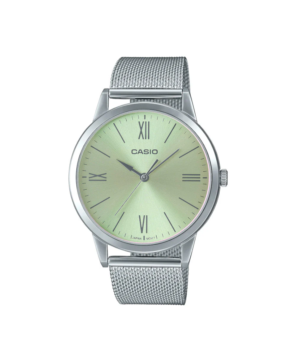 RELOJ PARA HOMBRE CASIO MTP-E600M-9BDF -PLATEADO
