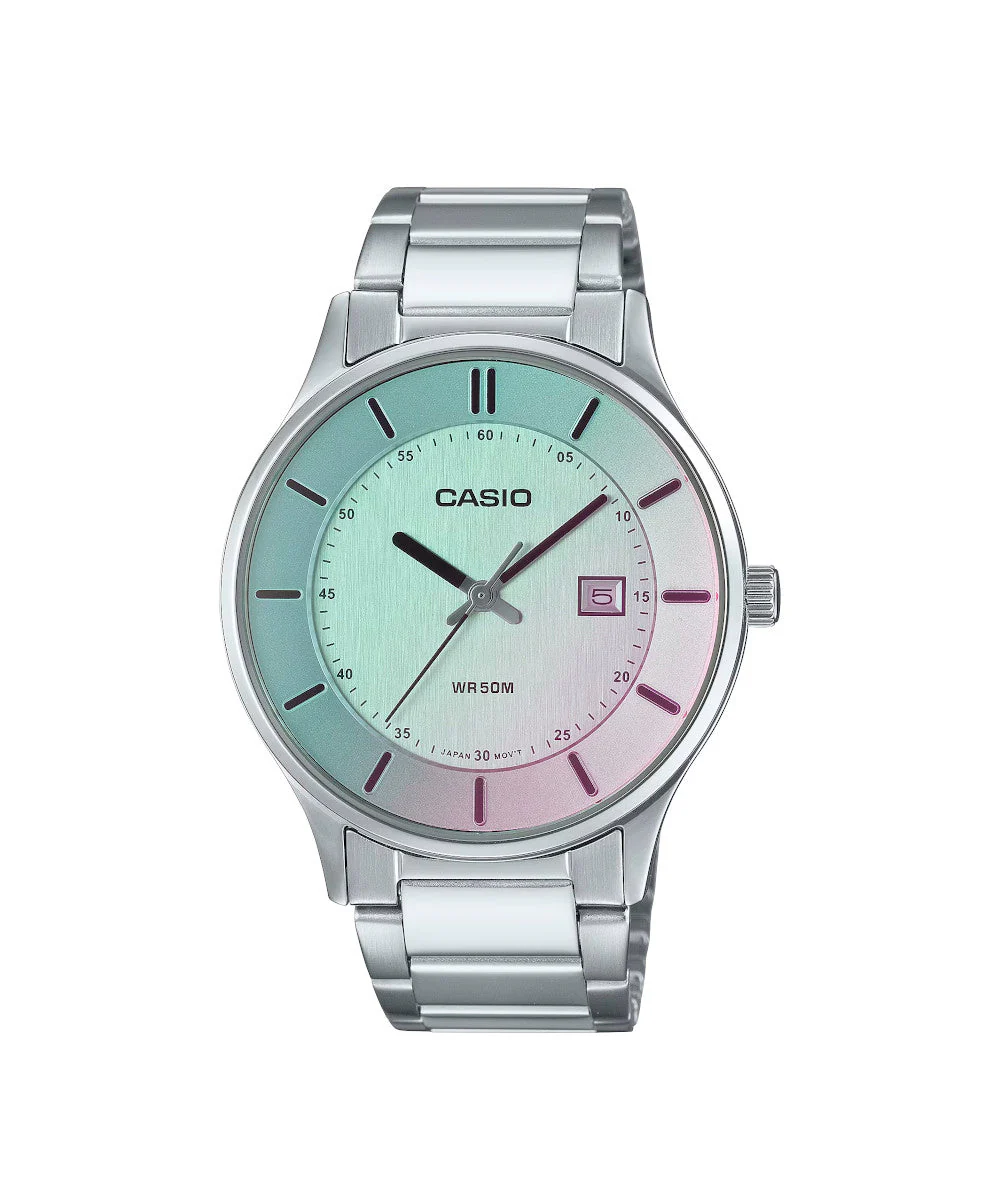 RELOJ PARA HOMBRE CASIO MTP-E605D-7EVDF -VERDE