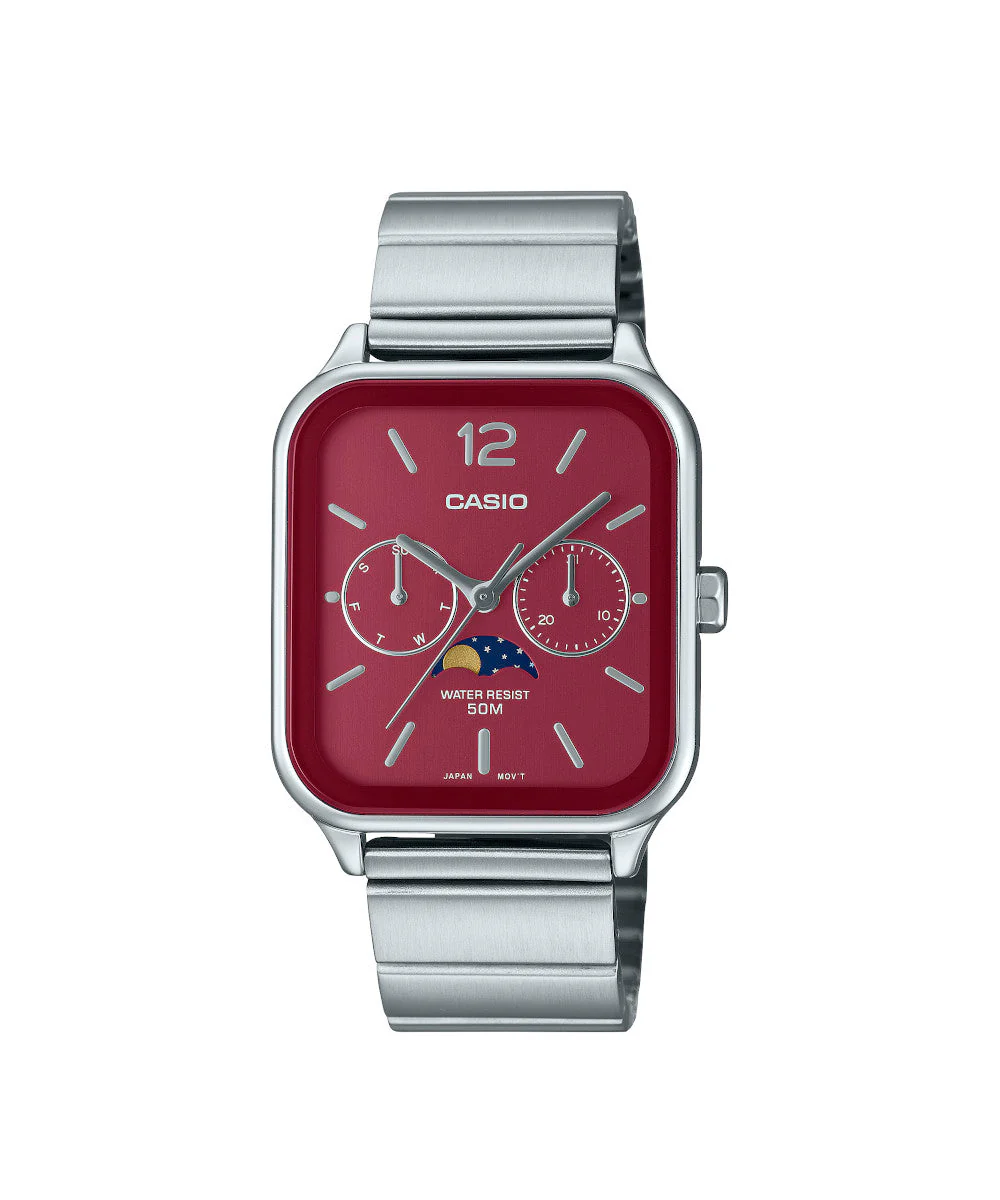RELOJ PARA HOMBRE CASIO MTP-M305D-4AVDF -ROJO