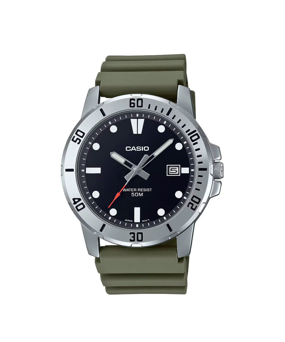 RELOJ PARA HOMBRE CASIO MTP-VD01-3EVUDF -NEGRO
