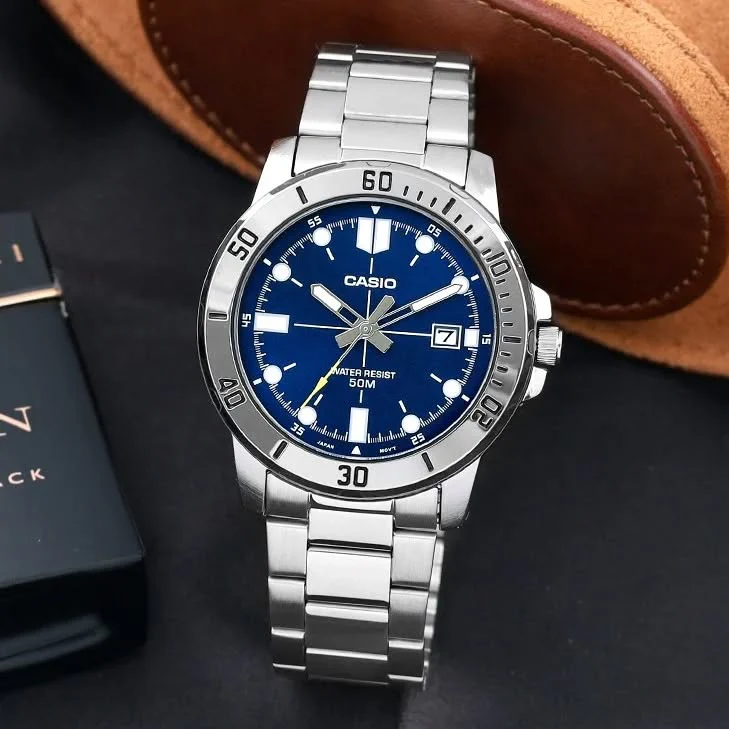 RELOJ PARA HOMBRE CASIO MTP-VD01D-2EVUDF -AZUL - Image 5