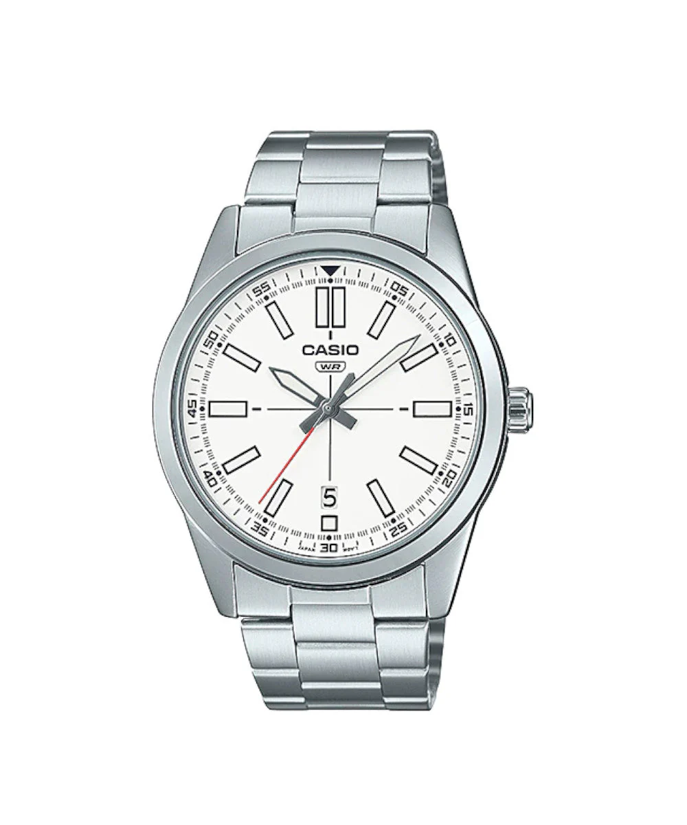 RELOJ PARA HOMBRE CASIO MTP-VD02D-7EUDF -BLANCO