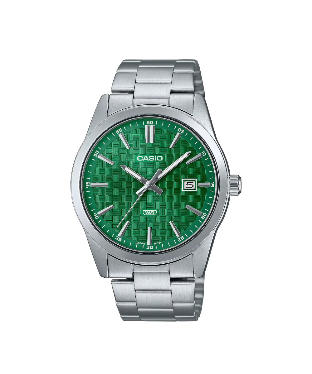RELOJ PARA HOMBRE CASIO MTP-VD03D-3A1UDF -VERDE