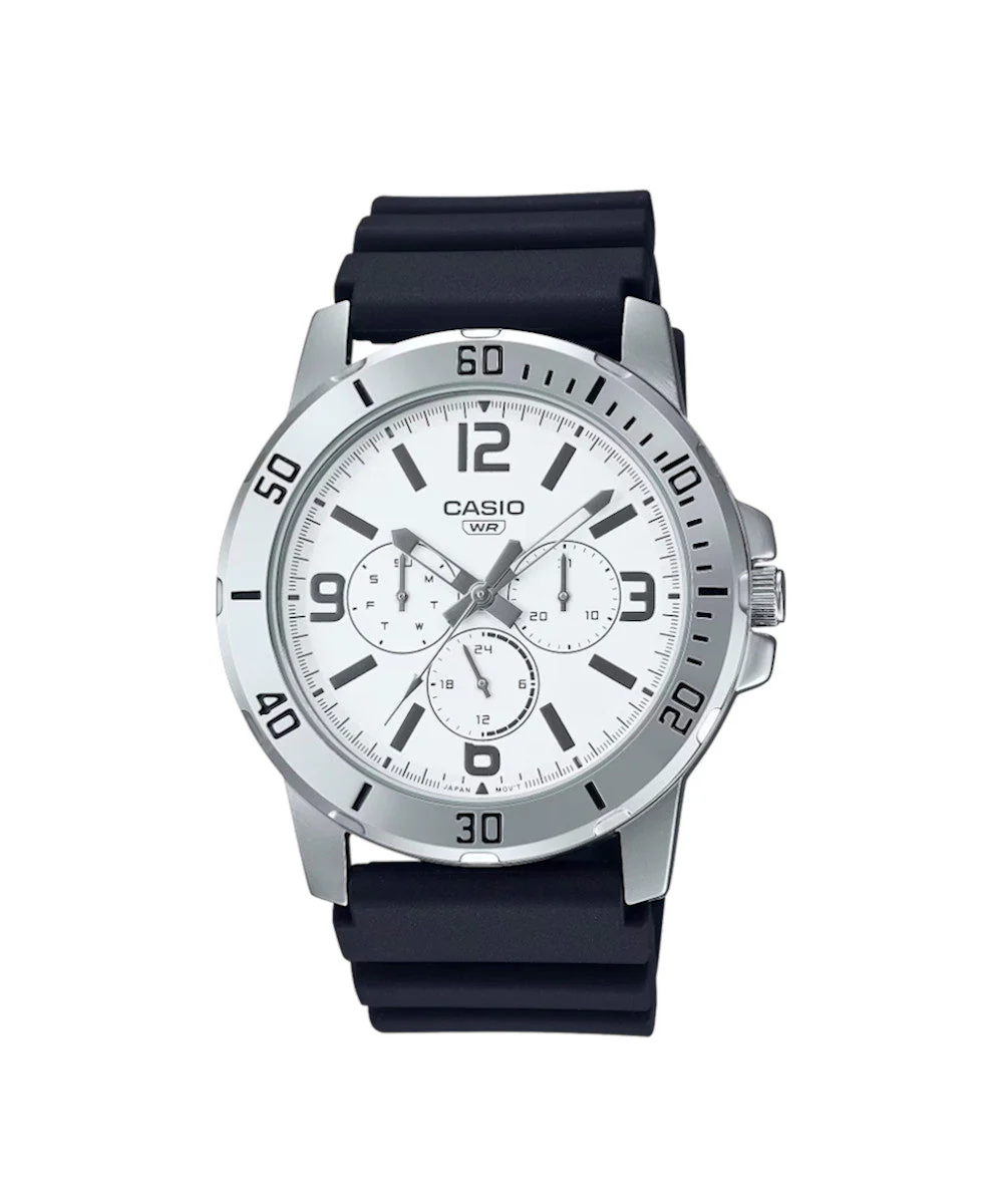 RELOJ PARA HOMBRE CASIO MTP-VD300-7BUDF -BLANCO