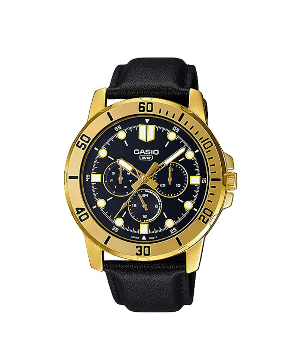RELOJ PARA HOMBRE CASIO MTP-VD300GL-1EUDF -NEGRO