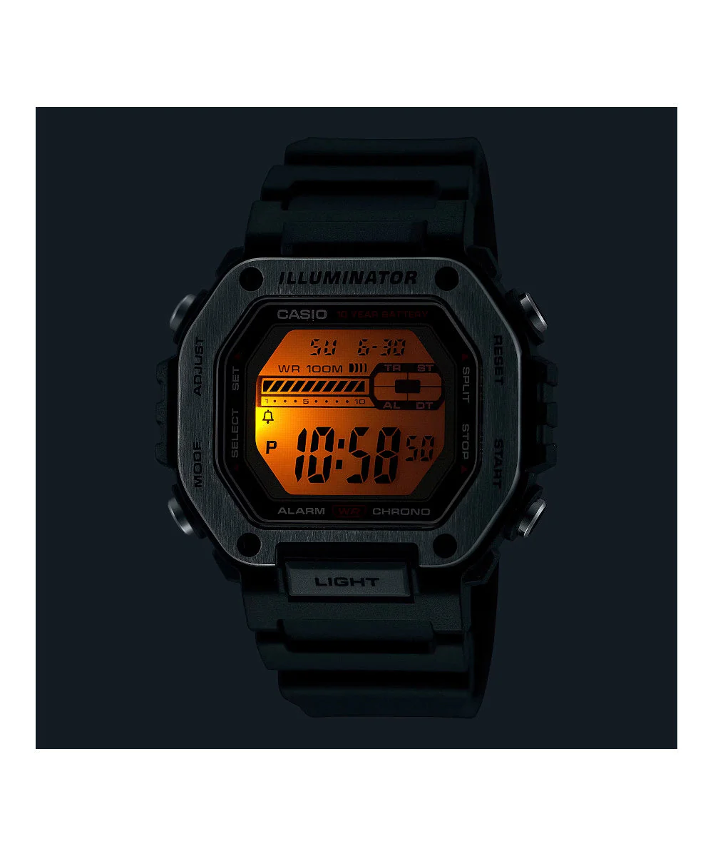 RELOJ PARA HOMBRE CASIO MWD-110H-3AVDF -VERDE - Image 2