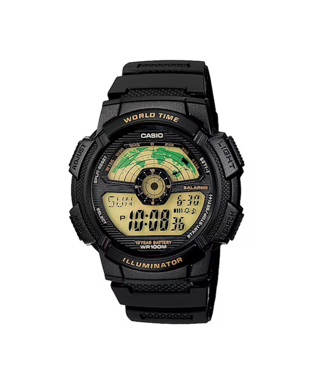 RELOJ PARA HOMBRE CASIO AE-1100W-1BVDF -NEGRO