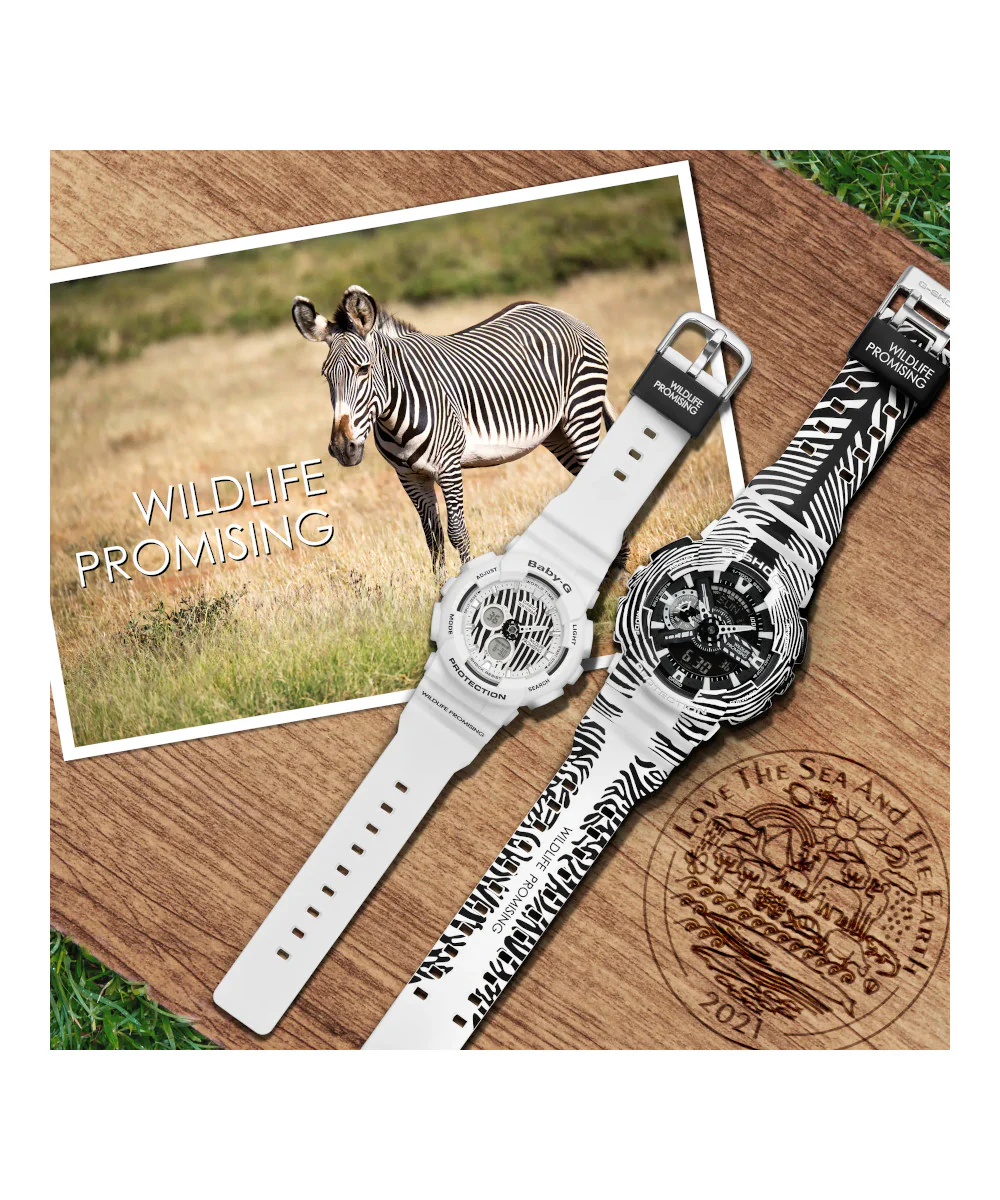 RELOJ PARA MUJER CASIO BABY-G BA-120WLP-7ADR -BLANCO - Image 2