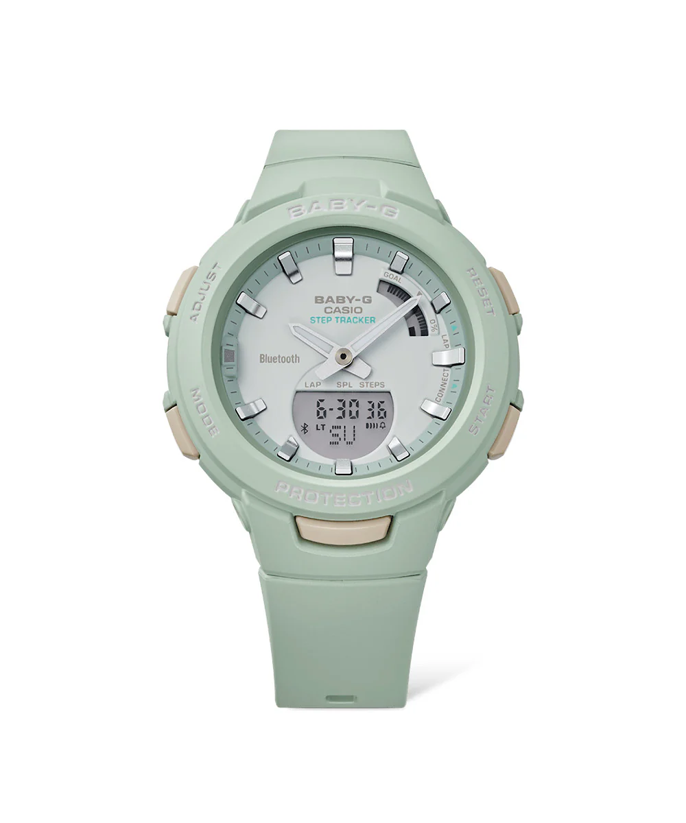RELOJ PARA MUJER CASIO BABY-G BSA-B100CS-3ADR -VERDE - Image 4
