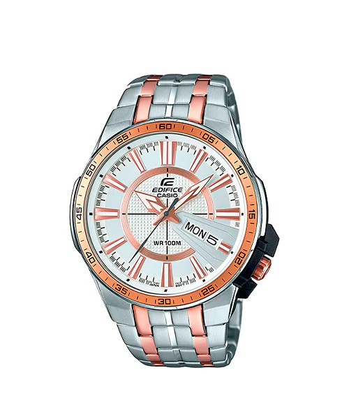 RELOJ PARA HOMBRE CASIO EDIFICE EFR-106SG-7A5VUDF -PLATEADO