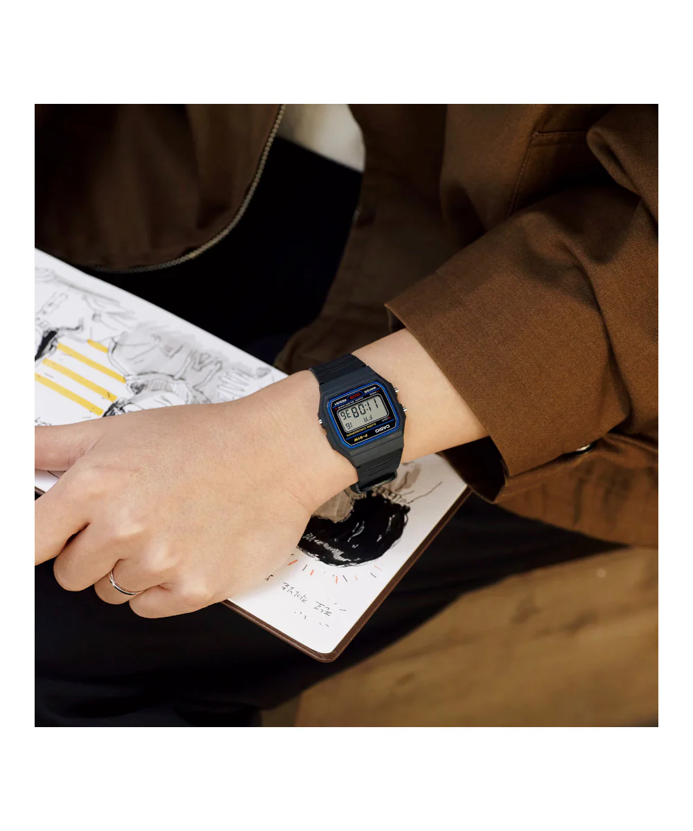 RELOJ CASIO F-91W-1DG -NEGRO - Image 2