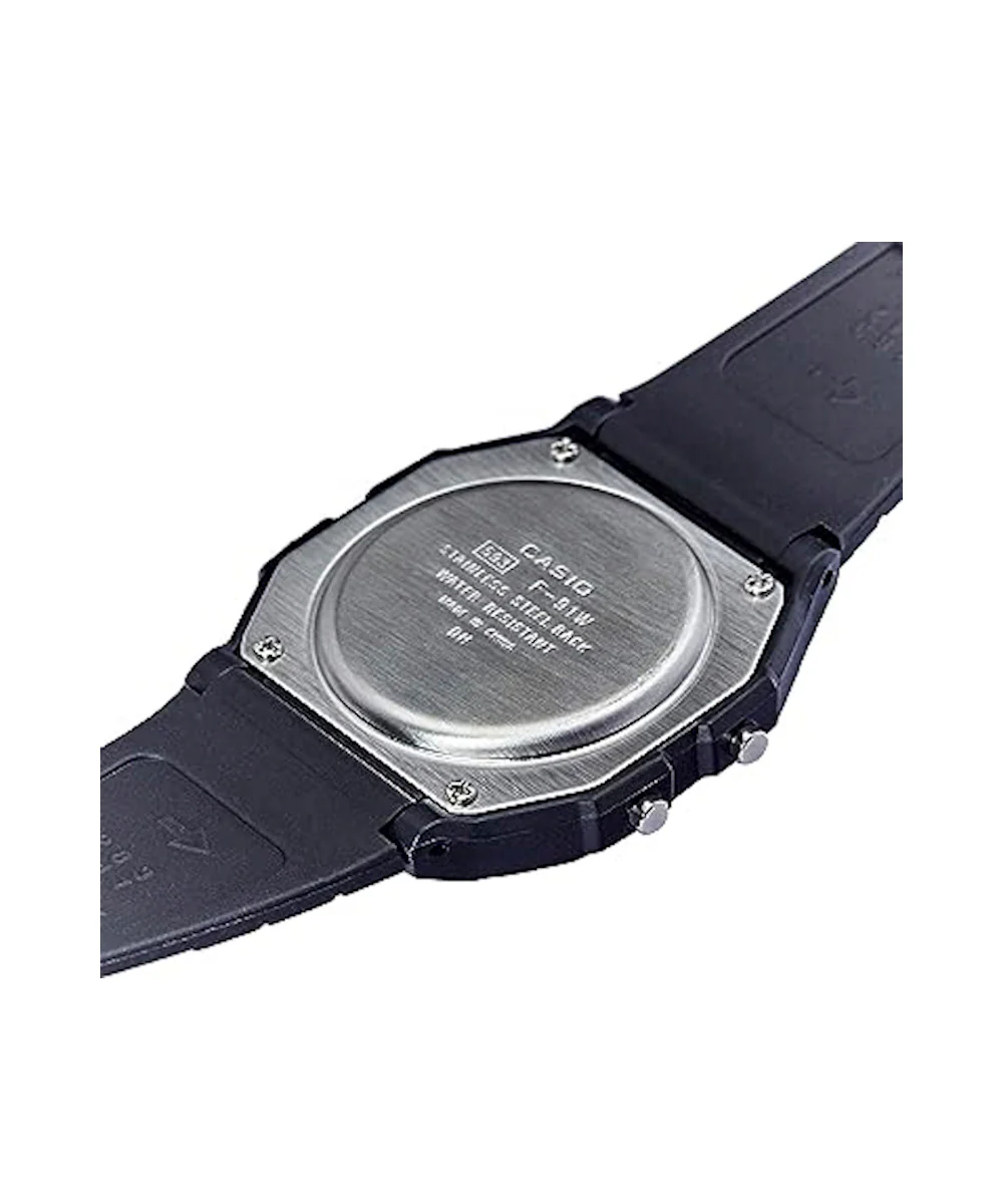 RELOJ CASIO F-91W-3DG -NEGRO - Image 3