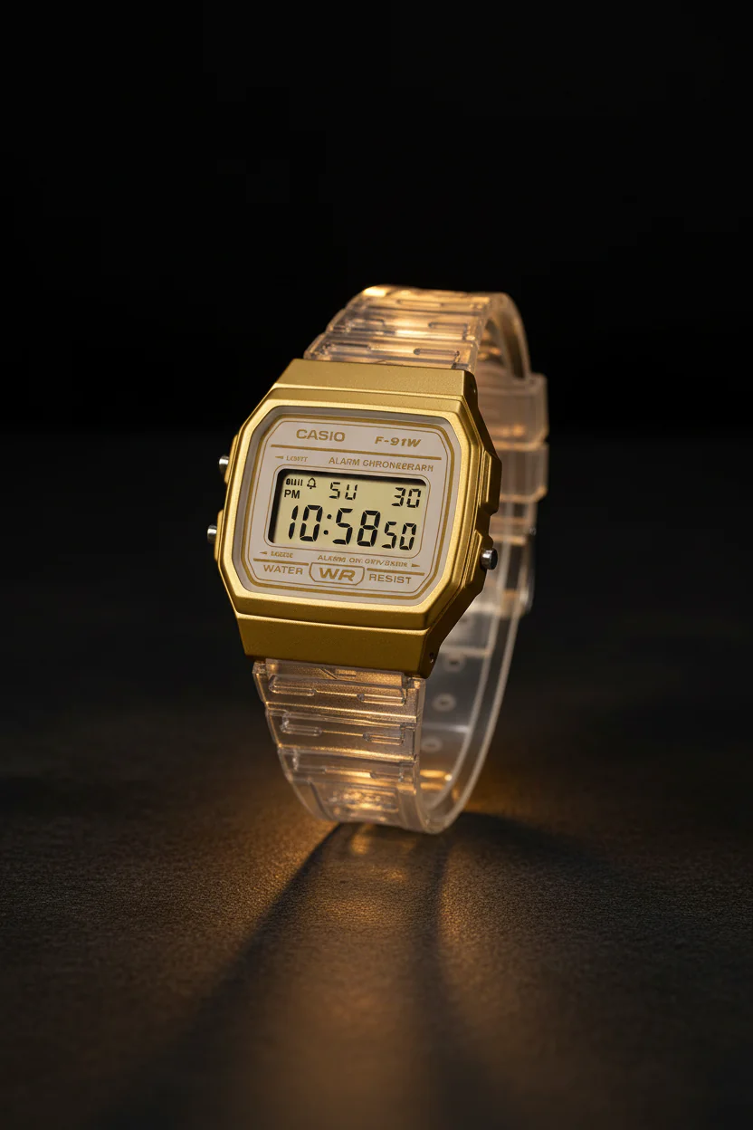 RELOJ CASIO F-91WS-7A2DF -BLANCO - Image 2