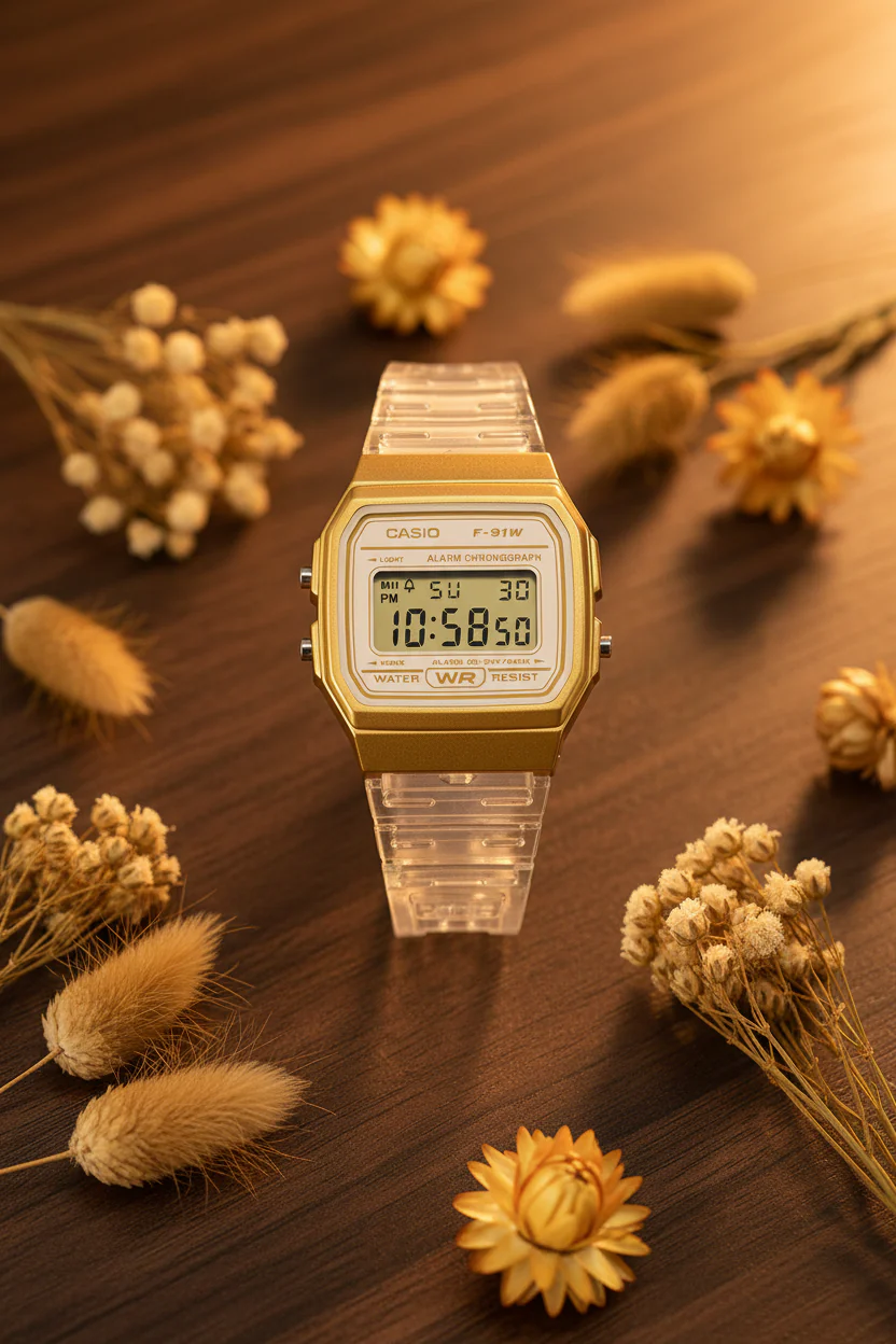 RELOJ CASIO F-91WS-7A2DF -BLANCO - Image 3