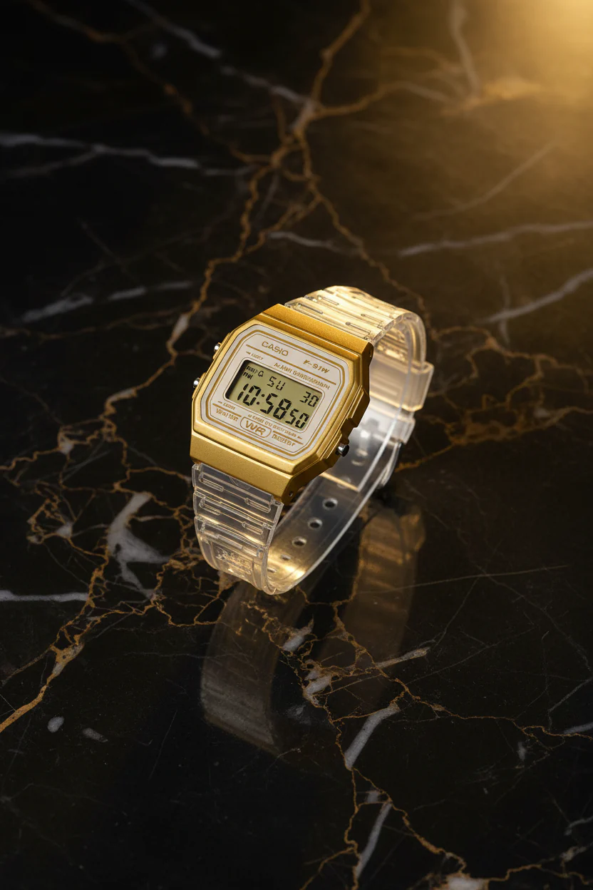 RELOJ CASIO F-91WS-7A2DF -BLANCO - Image 4