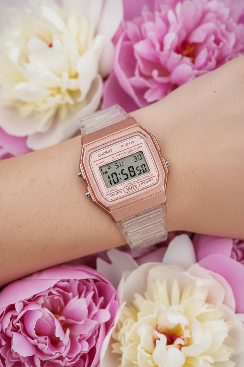 RELOJ CASIO F-91WS-7A3DF -  BLANCO - Image 6
