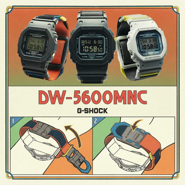 RELOJ CASIO G-SHOCK DW-5600MNC-8A2DR  - GRIS - Image 7