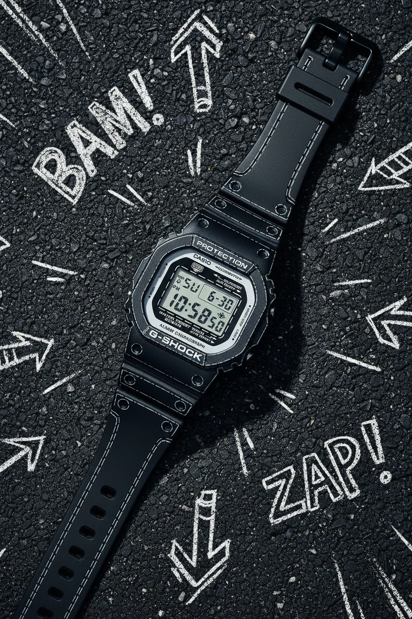 RELOJ CASIO G-SHOCK DW-5600RGM-1DR  - NEGRO - Image 3
