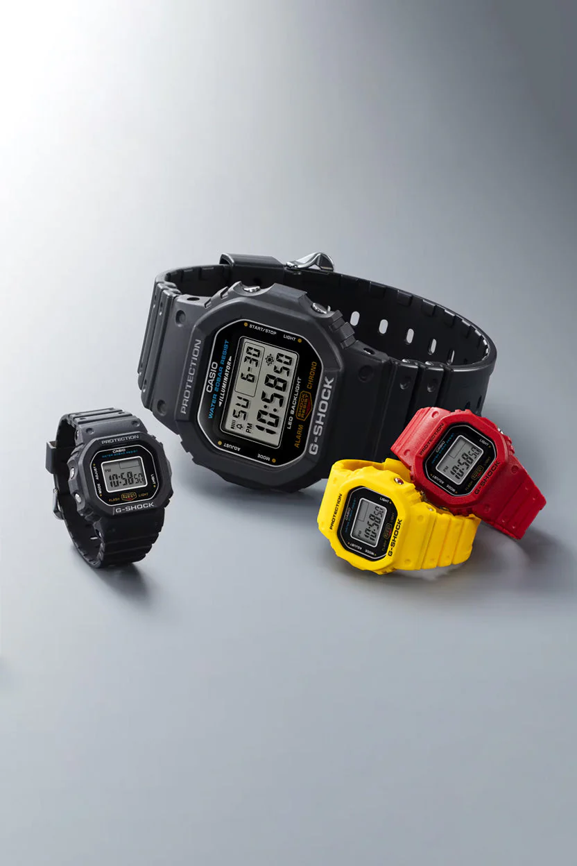 RELOJ ANILLO CASIO G-SHOCK DWN-5600-4DR - ROJO - Image 4