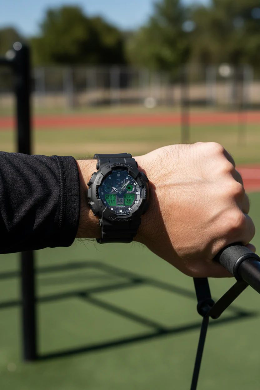 RELOJ CASIO G-SHOCK GA-100BEG-1ADR - NEGRO - Image 4