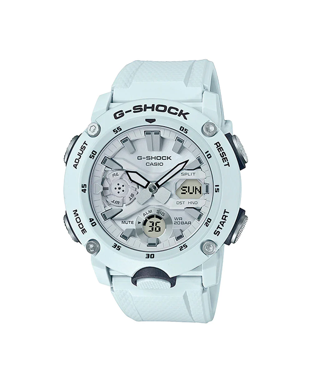 RELOJ CASIO G-SHOCK GA-2000S-7ADR- BLANCO