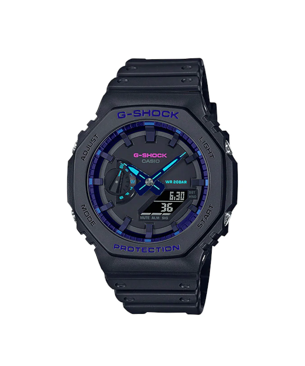 RELOJ CASIO G-SHOCK GA-2100VB-1ADR- NEGRO