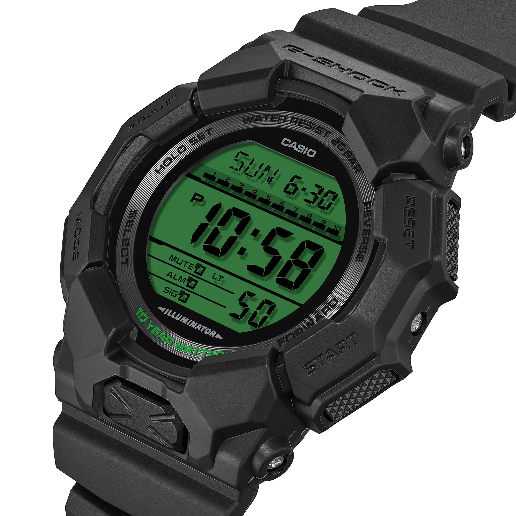 RELOJ CASIO G-SHOCK GD-010BEG-1DR  - NEGRO - Image 2