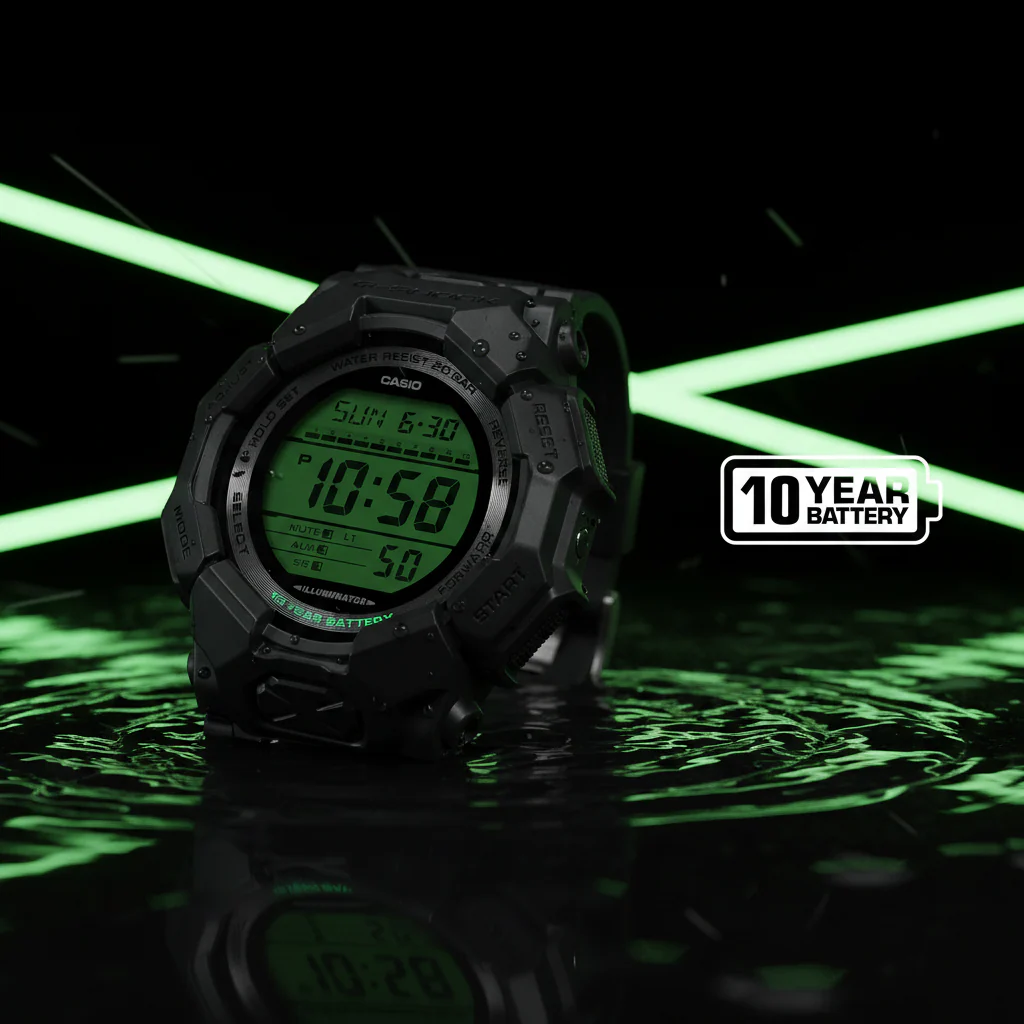 RELOJ CASIO G-SHOCK GD-010BEG-1DR  - NEGRO - Image 9