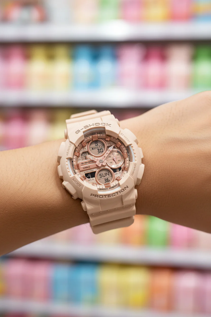 RELOJ CASIO G-SHOCK GMA-S140PG-4ADR - ROSADO - Image 6