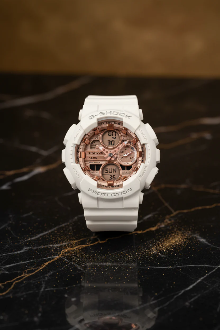 RELOJ CASIO G-SHOCK GMA-S140PG-7ADR - BLANCO - Image 2
