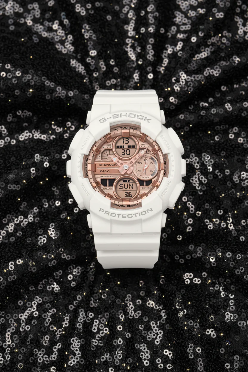 RELOJ CASIO G-SHOCK GMA-S140PG-7ADR - BLANCO - Image 4