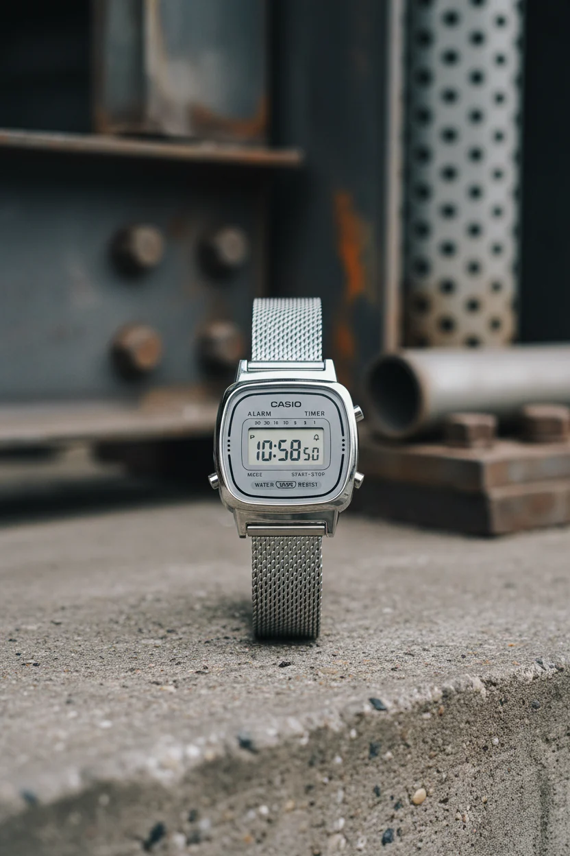 RELOJ CASIO LA670WEM-7DF - BLANCO - Image 4
