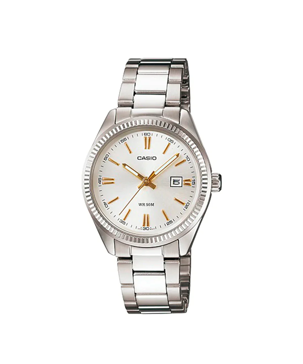 RELOJ PARA MUJER CASIO LTP-1302D-7A2VDF -PLATEADO