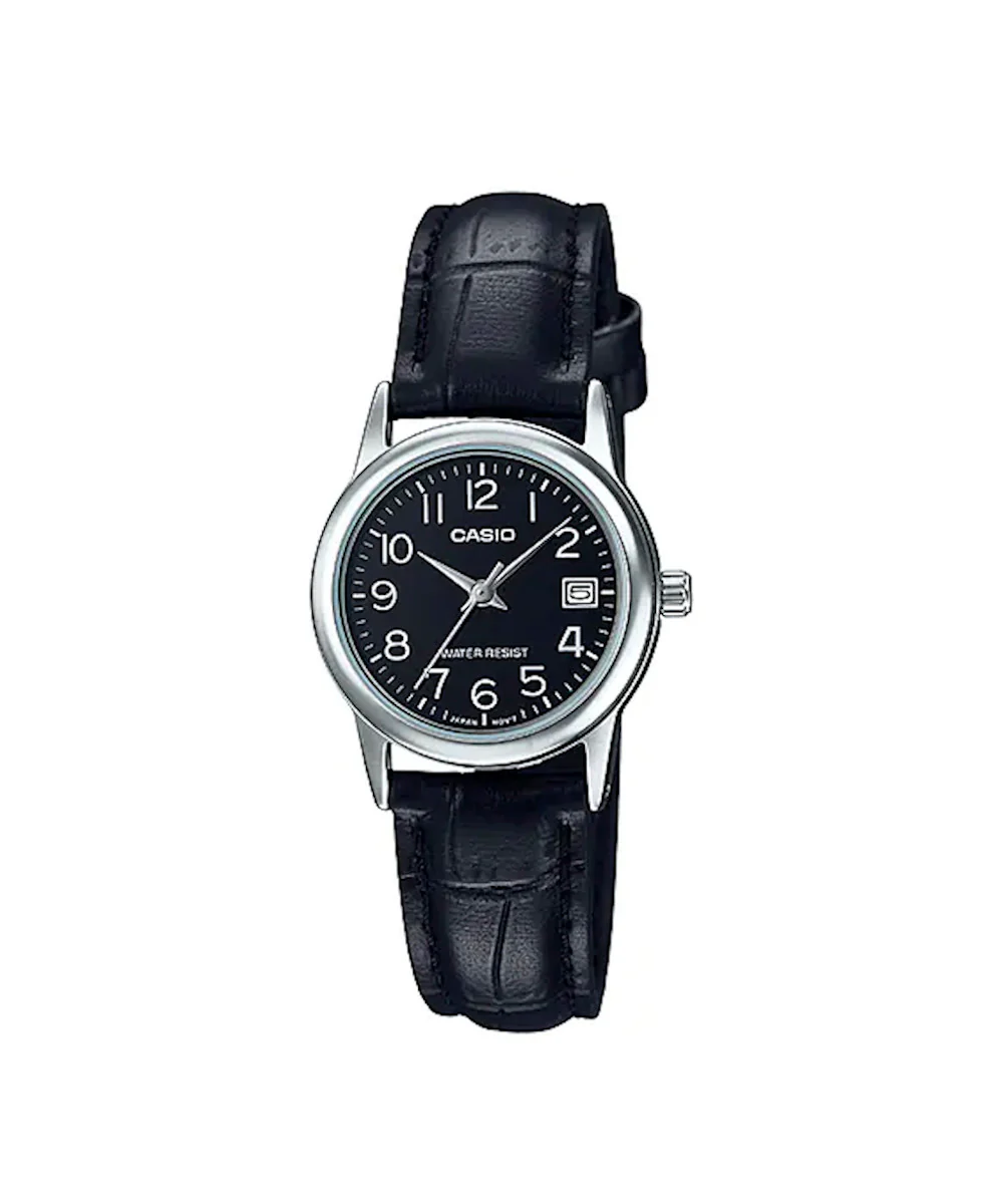 RELOJ PARA MUJER CASIO LTP-V002L-1BUDF -NEGRO