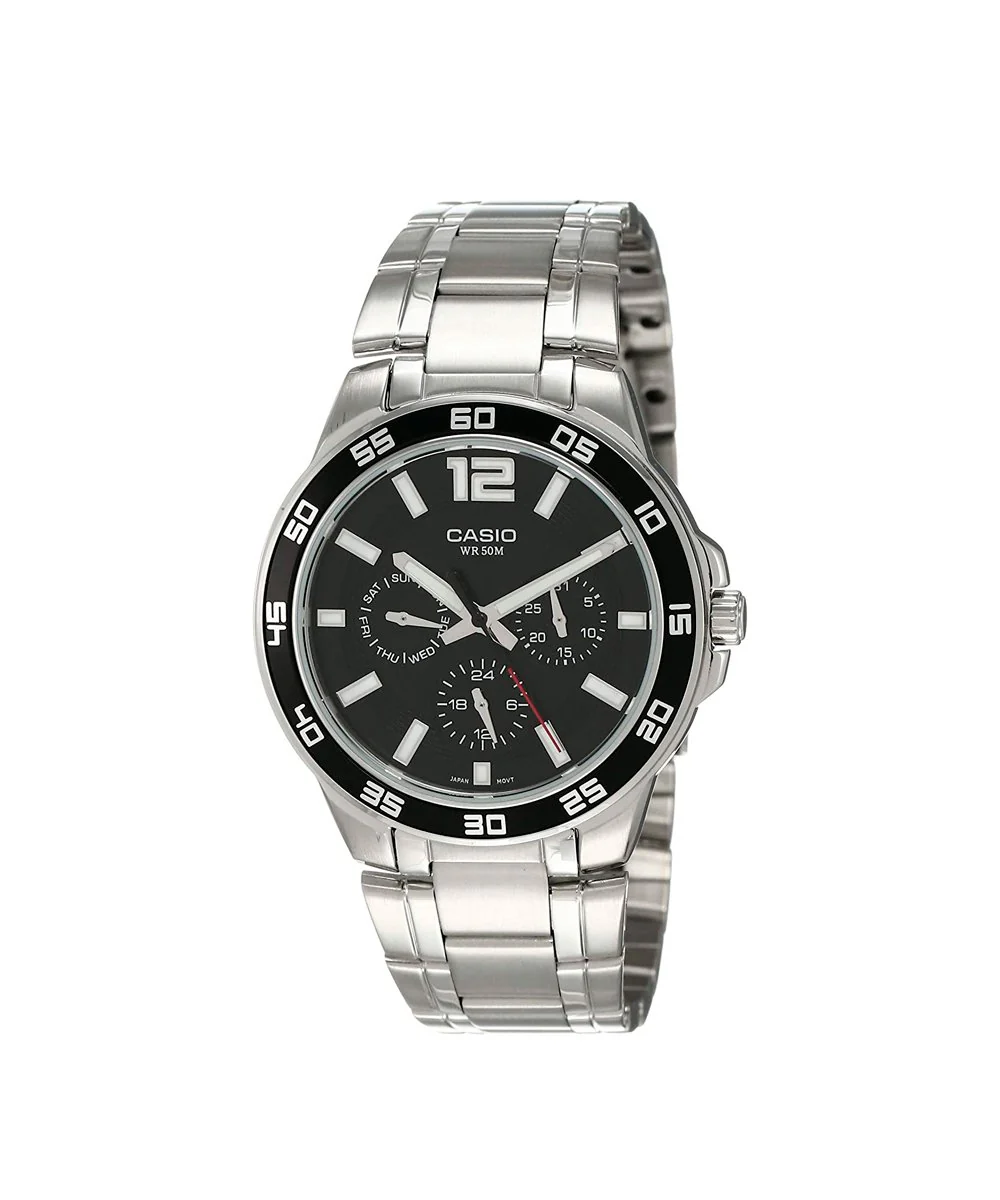 RELOJ PARA HOMBRE CASIO MTP-1300D-1AVDF -NEGRO