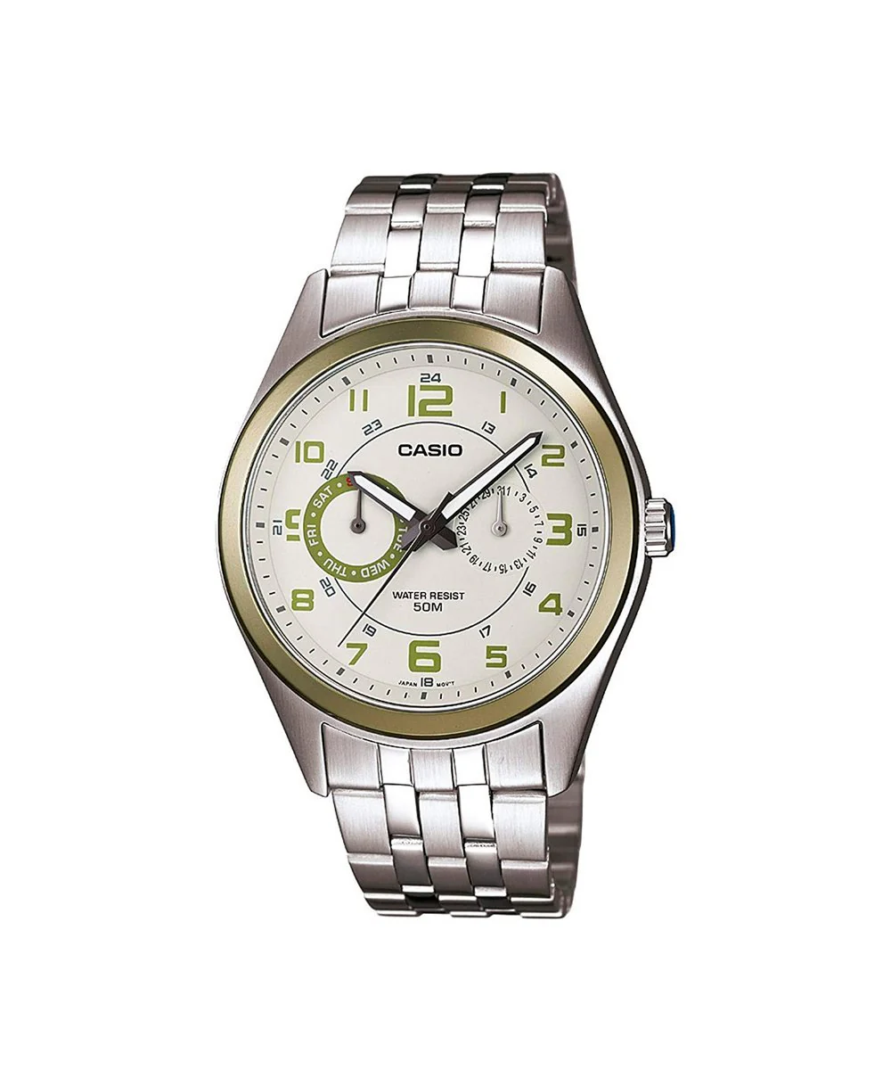 RELOJ PARA HOMBRE CASIO MTP-1353D-8B2VDF -BLANCO