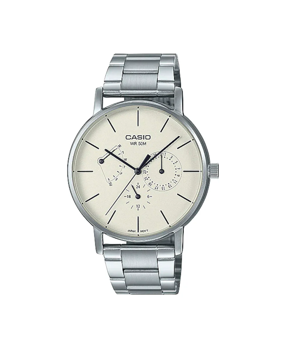 RELOJ PARA HOMBRE CASIO MTP-E320D-9EVDF -AMARILLO
